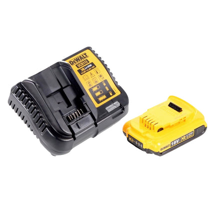 DeWalt DCS 571 D1 Scie circulaire portative sans fil 18 V 115 mm Brushless + 1x batterie 2,0 Ah + chargeur + TSTAK