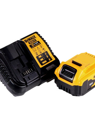 Scie circulaire sur batterie DeWalt DCS 571 P1 18 V 115 mm sans balais + 1x batterie 5,0 Ah + chargeur + TSTAK