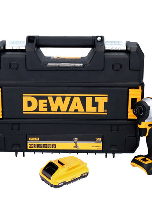 Clé à chocs sans fil DeWalt DCF 850 ​​​​18 V 205 Nm 1/4" sans balais + 1x batterie 3,0 Ah + TSTAK - sans chargeur