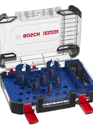 Bosch Expert Scie cloche Construction Material - 10 pièces 20 / 25 / 32 / 38 / 51 / 64 x 60 mm (2608900490)