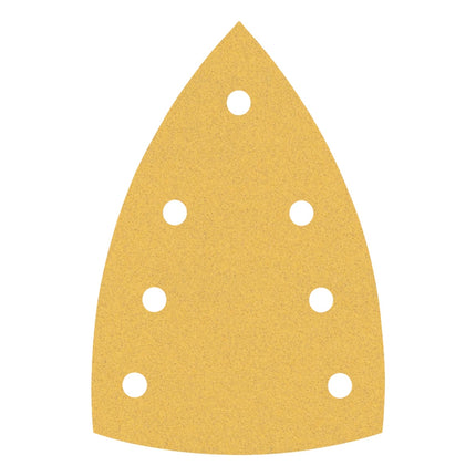 Bosch EXPERT C470 Feuille abrasive, 100x150mm, 7 trous, G120, pour ponceuses Multi, 10 pcs. (2608901117)