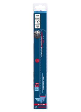 Bosch EXPERT Thick Tough Metal S 1255 CHC Säbelsägeblatt 300 mm 10 Stk. ( 2608900372 ) Carbide Technology