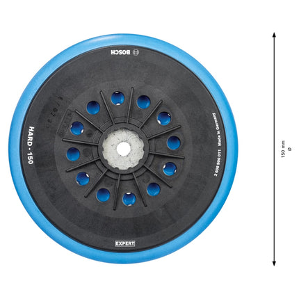 Bosch Expert Plaque de support multitrous dure 150 mm (2608900011) pour ponceuses excentriques