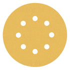 Bosch EXPERT C470 Feuille abrasive 125mm 8 trous G120 pour ponceuses excentriques - 50 pcs. (2608900912)