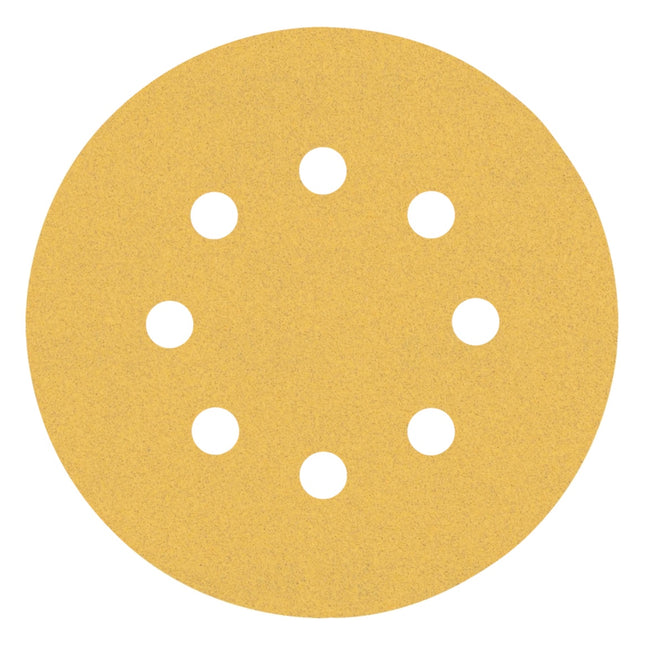 Bosch EXPERT C470 Feuille abrasive 125mm 8 trous G120 pour ponceuses excentriques - 50 pcs. (2608900912)