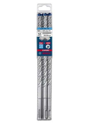 Bosch Expert SDS plus 7X marteau perforateur 12 x 265 mm 10 pièces (2608900175) 4 tranchants Technologie Carbure