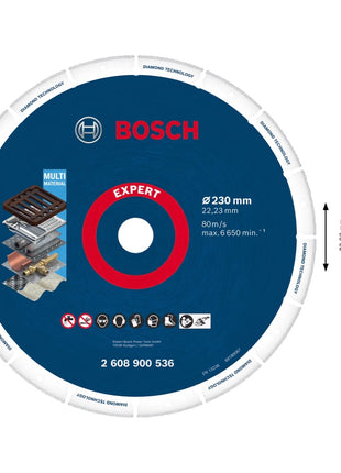 Bosch Expert Diamond Metal Wheel Trennscheibe 230 x 22,23 mm ( 2608900536 ) Diamond Technology