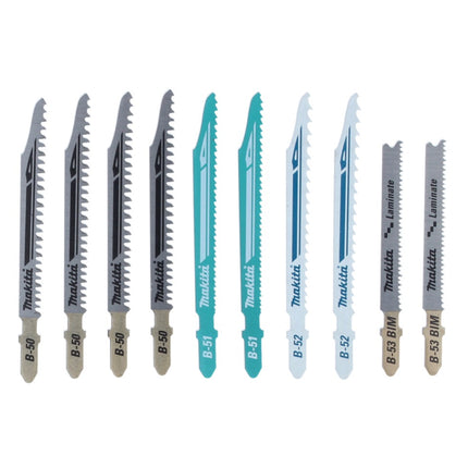 Makita B-44426 Set de lames de scie sauteuse pour bois / plastique / métal / parquet / laminé - 20 pcs. (2x B-44426)