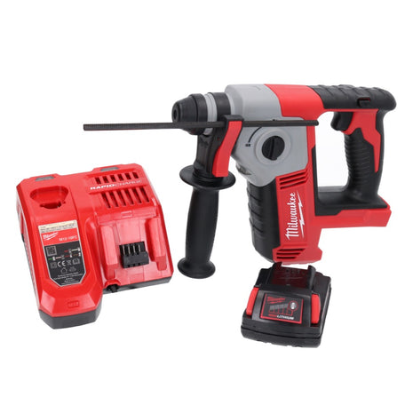 Milwaukee M18 BH-201FC marteau perforateur sans fil 18 V 1.2 J SDS plus + 1x batterie 2.0 Ah + kit chargeur