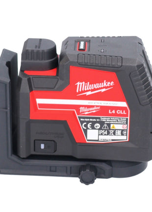 Milwaukee L4CLL-301C Akku Kreuzlinien Laser 4 V Grün 30 m Klasse 2 ( 4933478243 ) + 1x Akku 3,0 Ah + Netzstecker + Koffer - Toolbrothers