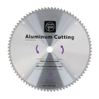 Lame de scie circulaire Fein pour coupe aluminium 355 x 2,8 x 25,4 mm (63502302000) pour MKAS 355