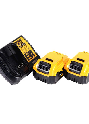 DeWalt DCS 382 P2T Scie sabre sans fil18V + 2x Batteries 5,0 Ah + Chargeur + Coffret TSTAK