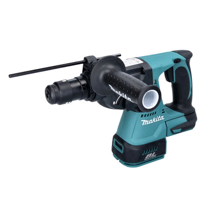 Makita DHR 243 ZJW Perforateur sans fil 18 V 2.0 J SDS plus brushless + Aspiration des poussières + Makpac - sans batterie, sans chargeur