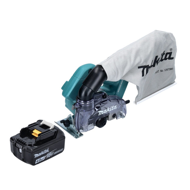 Makita DCC 500 M1 Akku Diamantschneider 18 V 125 mm Brushless + 1x Akku 4,0 Ah - ohne Ladegerät - Toolbrothers