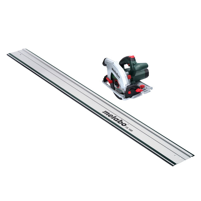 Metabo KS 66 FS Scie circulaire 1500 W 190 mm + 1x Lame de scie + Rail de guidage