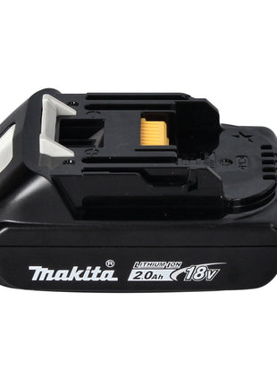 Makita DPV 300 A1J Polisseuse sans fil 18 V 50 / 80 mm Brushless + 1x batterie 2,0 Ah + Makpac - sans chargeur