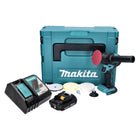 Makita DPV 300 RA1J Polisseuse sans fil 18 V 50 / 80 mm Brushless + 1x batterie 2,0 Ah + chargeur + Makpac