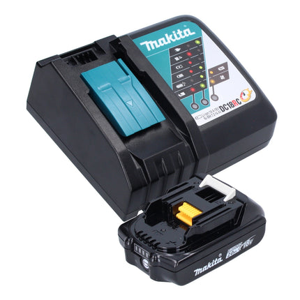 Makita DPV 300 RA1J Polisseuse sans fil 18 V 50 / 80 mm Brushless + 1x batterie 2,0 Ah + chargeur + Makpac