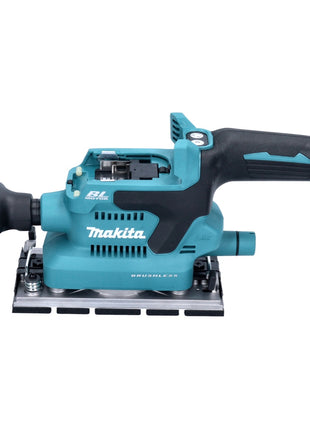 Makita DBO 380 ZJ Ponceuse vibrante sans fil 18 V - 93 x 185 mm - Brushless  + Makpac - sans batterie, sans chargeur