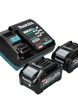 Makita TD 001 GM201X Clé à chocs sans fil 40 V max. 220 Nm 1/4" XGT Brushless + 2x batterie 4,0 Ah + chargeur + Makbox