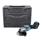 Makita GA016GZ01X Meuleuse d'angle sans fil 125 mm 40V max. - Brushless - XGT + Coffret Makbox - sans batterie, sans chargeur