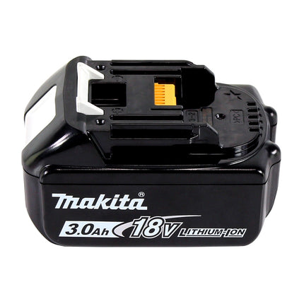 Makita DBO 380 F1J Ponceuse orbitale sans fil 18 V 93 x 185 mm brushless + 1x Batterie 3,0 Ah + Makpac - sans chargeur