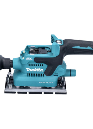 Makita DBO 380 M1J Ponceuse orbitale sur batterie 18 V 93 x 185 mm sans balais + 1x batterie 4,0 Ah + Makpac - sans chargeur