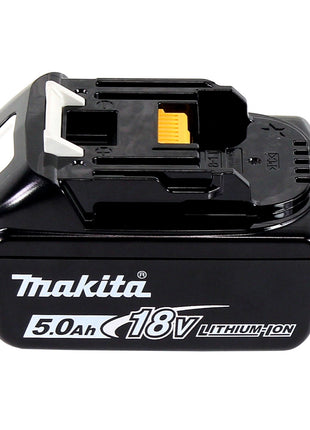 Makita DBO 380 T1J Ponceuse vibrante sans fil 18 V - 93 x 185 mm - Brushless  + 1x Batterie 5,0 Ah + Makpac - sans chargeur