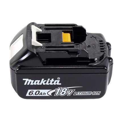 Makita DBO 380 G1J Ponceuse vibrante sans fil 93 x 185 mm Brushless 18V + 1x Batterie 6,0 Ah + Coffret Makpac - sans chargeur