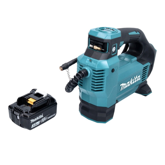 Makita DMP 181 F1 Gonfleur sans fil 11,1 bar 18 V + 1x Batterie 3,0 Ah - sans chargeur