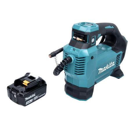 Compressore a batteria Makita DMP 181 F1 18 V 11,1 bar + 1x batteria ricaricabile 3,0 Ah - senza caricatore