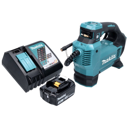 Makita DMP 181 RF1 Gonfleur sans fil 11,1 bar 18 V + 1x Batterie 3,0Ah + Chargeur