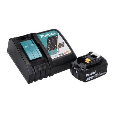 Makita DMP 181 RF1 Gonfleur sans fil 11,1 bar 18 V + 1x Batterie 3,0Ah + Chargeur