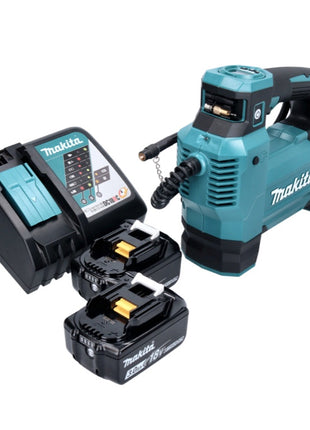 Makita DMP 181 RF Gonfleur sans fil 11,1 bar 18 V + 2x Batteries 3,0Ah + Chargeur