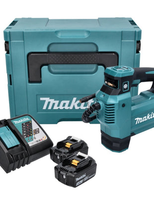 Makita DMP 181 RFJ Gonfleur sans fil 11,1 bar 18 V + 2x Batteries 3,0Ah + Chargeur + Makpac