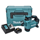 Makita DMP 181 RG1J Gonfleur sans fil 11,1 bar 18 V + 1x Batterie 6,0Ah + Chargeur + Coffret Makpac