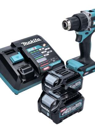 Makita DF 002 GD2 Perceuse-visseuse sans fil 40 V maxi 64 Nm brushless XGT + 2x Batteries 2,5 Ah + Chargeur