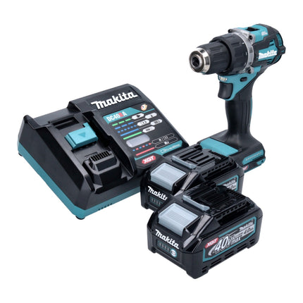 Makita DF 002 GM2 Perceuse-visseuse sans fil 40 V maxi 64 Nm brushless XGT + 2x Batteries 4,0 Ah + Chargeur