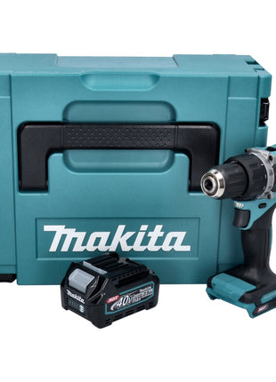 Makita DF 002 GD101 Perceuse-visseuse sans fil 40 V max 64 Nm Brushless XGT + 1x Batterie 2,5 Ah + Coffret Makpac - sans chargeur