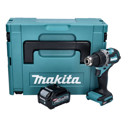 Makita DF 002 GD101 Perceuse-visseuse sans fil 40 V max 64 Nm Brushless XGT + 1x Batterie 2,5 Ah + Coffret Makpac - sans chargeur