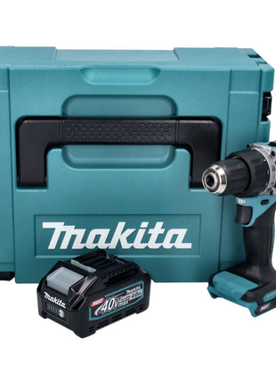 Makita DF 002 GM101 Perceuse-visseuse sans fil 40 V max 64 Nm Brushless XGT + 1x Batterie 4,0 Ah + Coffret Makpac - sans chargeur