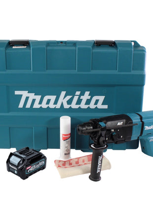 Makita HR 007 GD101 marteau combiné à batterie 40 V max. 3,0 J SDS plus XGT + 1x batterie 2,5 Ah + coffret - sans chargeur