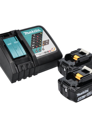 Makita DGA 517 RM Meuleuse d'angle sans fil 18 V 125 mm Brushless + 2x batterie 4,0 Ah + chargeur