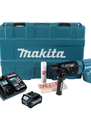 Makita HR 007 GD101 marteau combiné à batterie 40 V max. 3,0 J SDS plus XGT + 1x batterie 2,5 Ah + chargeur + coffret