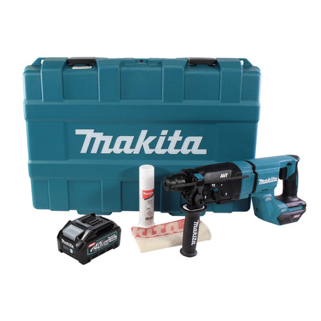 Makita HR 007 GM101 Akku Kombihammer 40 V max. 3,0 J SDS plus XGT + 1x Akku 4,0 Ah + Koffer - ohne Ladegerät