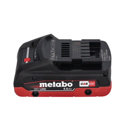 Metabo RTD 18 LTX BL 30 Tondeuse à gazon sans fil 18 V 30 cm brushless + 1x Batterie 4,0 Ah - sans chargeur
