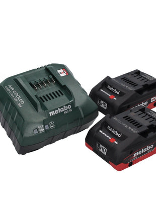 Metabo RTD 18 LTX BL 30 Coupe-herbe sans fil 18 V 30 cm brushless + 2x Batteries 4,0 Ah + Chargeur