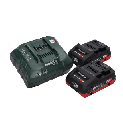 Metabo RTD 18 LTX BL 30 Coupe-herbe sans fil 18 V 30 cm brushless + 2x Batteries 4,0 Ah + Chargeur