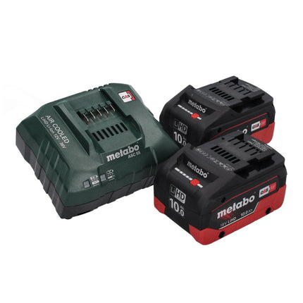 Metabo RTD 18 LTX BL 30 Coupe-bordure sans fil 30 cm 18V Brushless + 2x Batteries 10,0 Ah + Chargeur