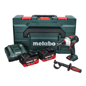 Metabo BS 18 LTX BL I Perceuse-visseuse sans fil 18 V 130 Nm (602358660) + 2x Batteries 5,5 Ah + Chargeur + metaBOX